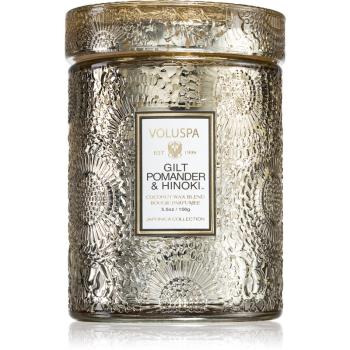 VOLUSPA Japonica Holiday Gilt Pomander & Hinoki lumânare parfumată 156 g