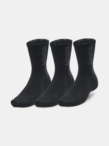 Under Armour UA 3-Maker Mid Crew Set de 3 perechi de șosete Negru