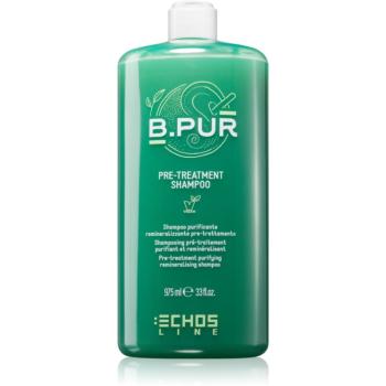 Echosline B. PUR PRE - TREATMENT SHAMPOO curatarea profunda a scalpului pentru par uscat si indisciplinat 975 ml