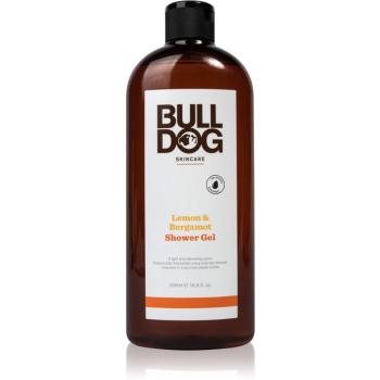 Bulldog Lemon & Bergamot Gel de duș pentru bărbați 500 ml