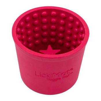 Bol pentru lins Yoggie Pot Pink – LickiMat