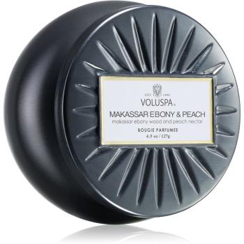 VOLUSPA Vermeil Makassar Ebony & Peach lumânare parfumată în placă 113 g