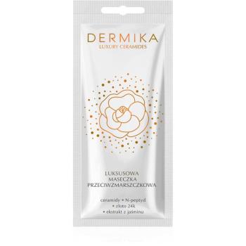 Dermika Luxury Ceramides masca sub forma de crema antirid 10 ml