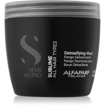 Alfaparf Milano Semi di Lino Sublime mască detoxifiantă pentru toate tipurile de păr 500 ml