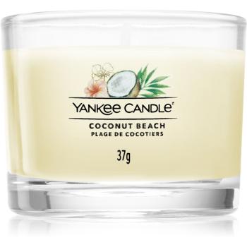Yankee Candle Coconut Beach lumânare votiv glass 37 g