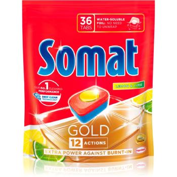 Somat Gold Lemon tablete pentru mașina de spălat vase 36 buc