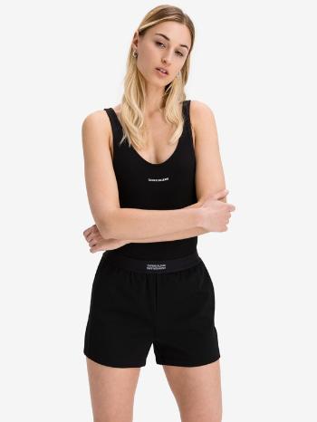 Calvin Klein Jeans Micro Branding Rib Body Negru