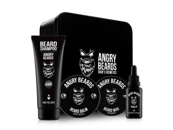 Angry Beards Set cadou pentru îngrijirea bărbii Traveller