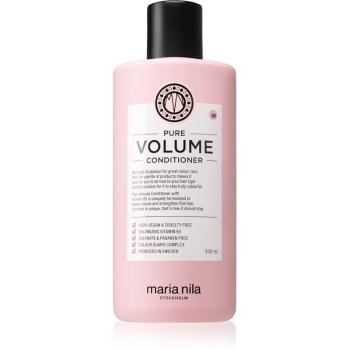 Maria Nila Pure Volume balsam pentru păr fin cu efect de volum cu efect de hidratare fără sulfat 300 ml