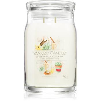 Yankee Candle Sweet Vanilla Horchata lumânare parfumată 567 g