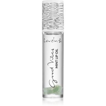 Lovely Good Vibes roll-on cu cristale de buze Mint Oil 6 ml