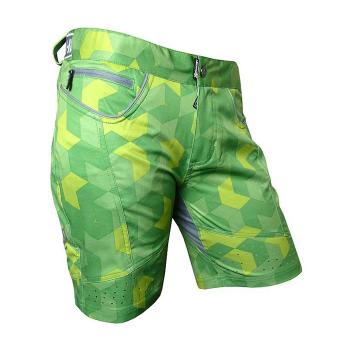 
                 HAVEN Pantaloni scurți de ciclism fără bretele - PEARL NEO LADY - verde 
            