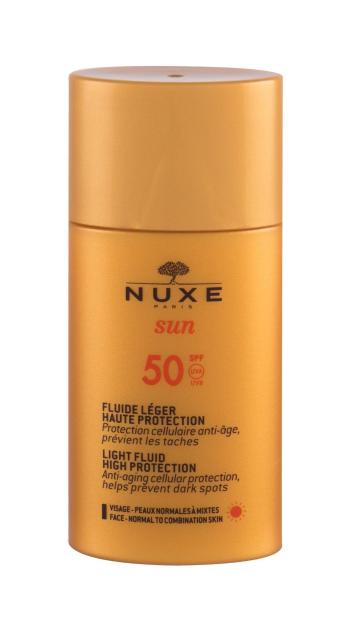 Nuxe Cremă de față cu textură fluidă SPF 50 Sun (Light Fluid High Protection) 50 ml