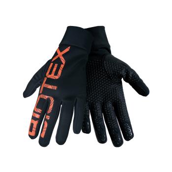
                 BIOTEX Mănuși cu degete lungi de ciclism - THERMAL TOUCH GEL - negru/portocaliu  
            