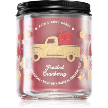 Bath & Body Works Frosted Cranberry lumânare parfumată 198 g