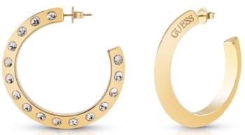 Guess Cercei inele placați cu aur Hoops Don`t Lie JUBE01489JWYG