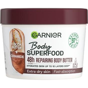 Garnier Unt de corp cu unt de cacao Body Superfood (48 h Repairing Body Butter) 380 ml