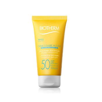 Biotherm Cremă anti-rid pentru plajă cu factor SPF 50 Créme Solaire Anti-Age (Melting Face Cream) 50 ml