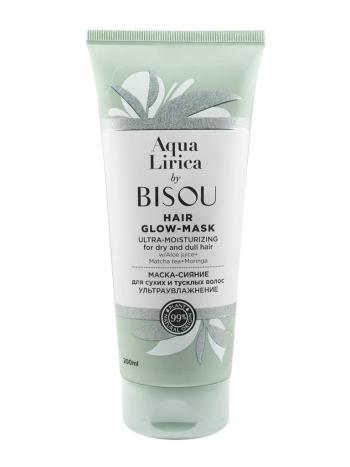 BISOU Mască radiantă hidratantă Aqua Lirica pentru păr uscat și obosit (Hair Glow Mask) 200 ml