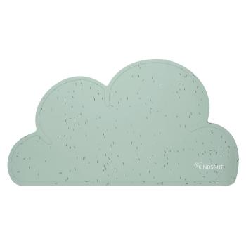 Suport din silicon pentru masă Kindsgut Cloud, 49 x 27 cm, verde deschis