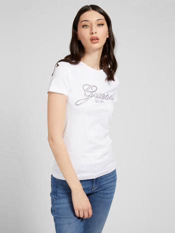 Guess Selina Tricou Alb