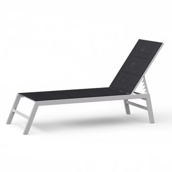 Blumfeldt Lounger Renazzo XXL, șezlong, capacitate de greutate 160 kg, reglaj în 5 trepte, hidroizolant