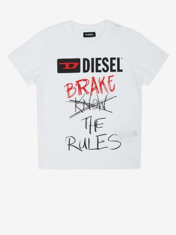 Diesel Tricou pentru copii Alb