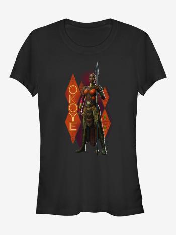 ZOOT.Fan Marvel Okoye Black Panther: Wakanda nechť žije Tricou Negru