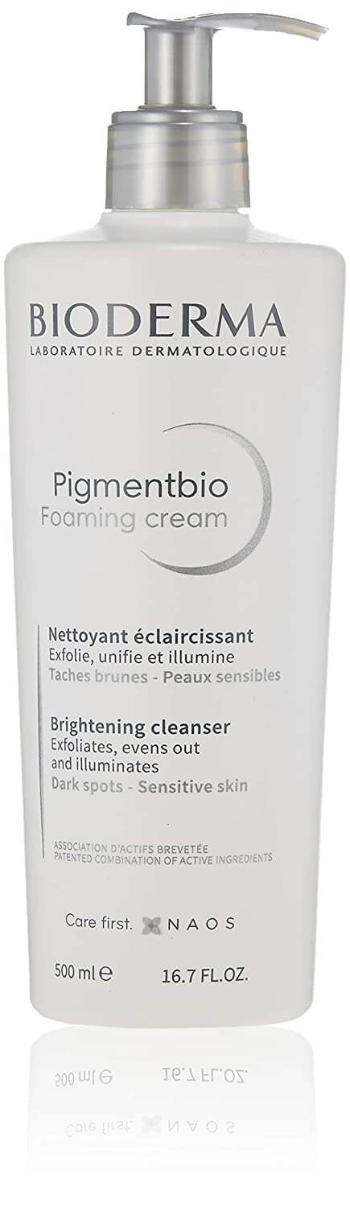 Bioderma Crema de curățare împotriva petelor întunecatePigmentbio Foaming Cream (Brightening Cleanser) 500 ml