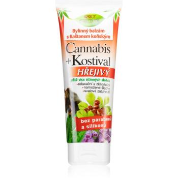 Bione Cosmetics Cannabis Kostival Gel încălzire pentru relaxarea mușchilor și articulațiilor 200 ml