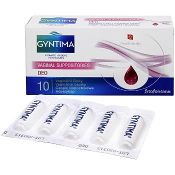 FYTOFONTANA Gyntima supozitoare vaginale DEO 10 bucati