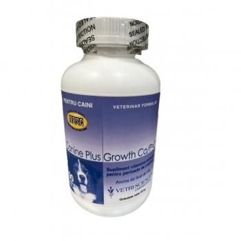 VETRI SCIENCE Canine Plus Growth Ca/P, suplimente creștere și vitalitate câini, 90tbl masticabile