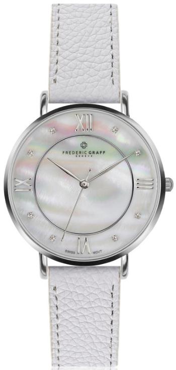 Frederic Graff Silver Liskamm Lychee white Leather FAJ-B013S