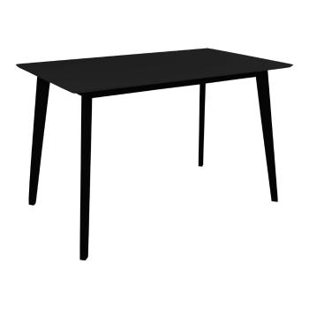 Masă de dining cu blat negru 70x120 cm Vojens – House Nordic