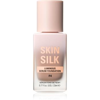 Makeup Revolution Skin Silk Serum Foundation Machiaj usor cu efect de luminozitate culoare F4 23 ml