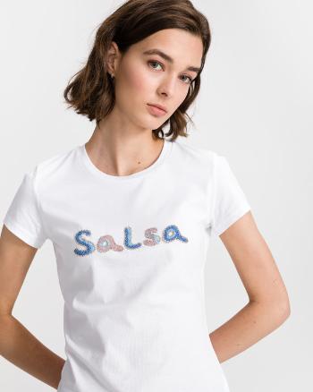 Salsa Jeans Tricou Alb