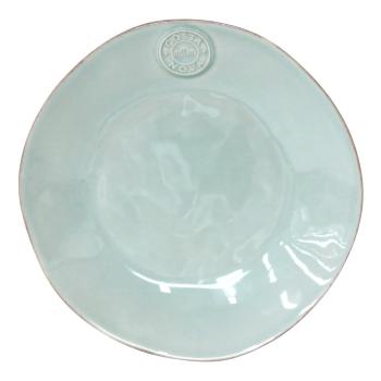 Farfurie din gresie ceramică pentru desert Costa Nova Blue, ⌀ 21 cm, turcoaz