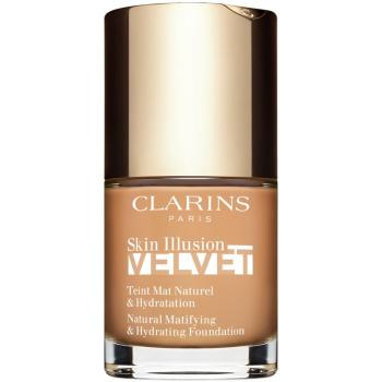 Clarins Skin Illusion Velvet machiaj lichid cu un finisaj mat cu efect de nutritiv culoare 112C 30 ml
