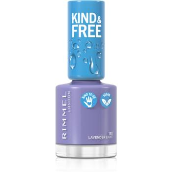 Rimmel Kind & Free lac de unghii culoare 153 Lavender Light 8 ml