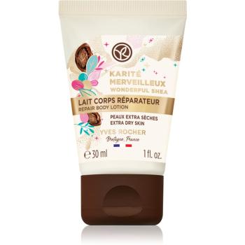 Yves Rocher NOEL Wonderful Shea lapte de corp regenerator pentru piele foarte uscata 30 ml