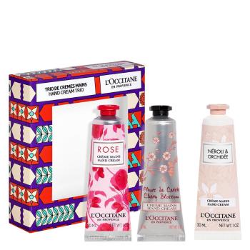 L`Occitane en Provence Set cadou Hand Cream Floral Trio