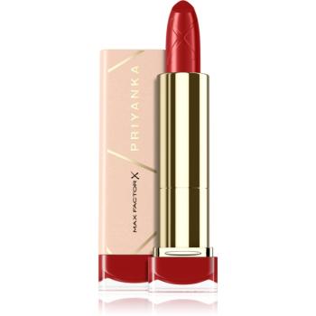 Max Factor x Priyanka Colour Elixir ruj cu persistență îndelungată cu efect mat culoare 52 Intense Flame 6,5 g