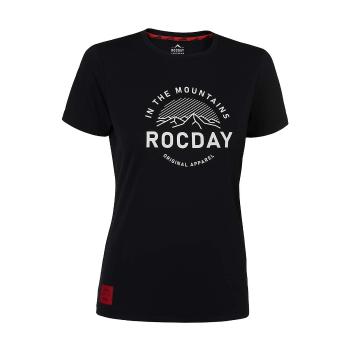 
                 ROCDAY Tricou de ciclism cu mânecă scurtă - MONTY LADY - negru  
            