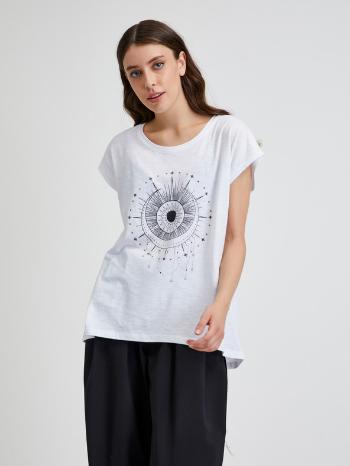 Noisy May Mathilde Tricou Alb