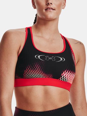 Under Armour UA HG Armour Mid Padless Sport Sutien Roșu