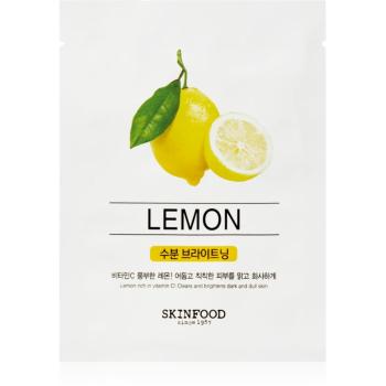 Skinfood Beauty In A Food Lemon Mască de iluminare și revitalizare 18 ml