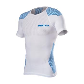 Biotex BIOFLEX RAGLAN tricou - white/blue 