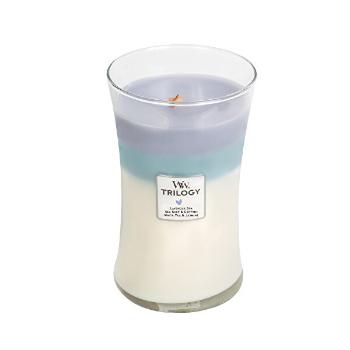 WoodWick Lumânare parfumată vază mare Trilogy Calming Retreat 609,5 g