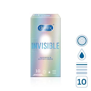 Durex Prezervative Invisible 10 buc.