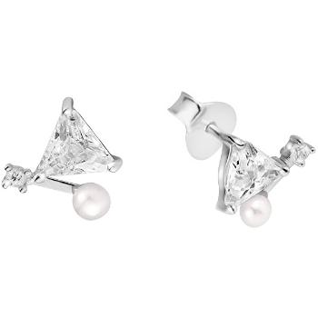 JwL Luxury Pearls Cercei fini cu perle reale și cristale JL0586